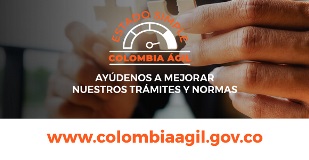 Ayúdenos a mejorar nuestros trámites y normas