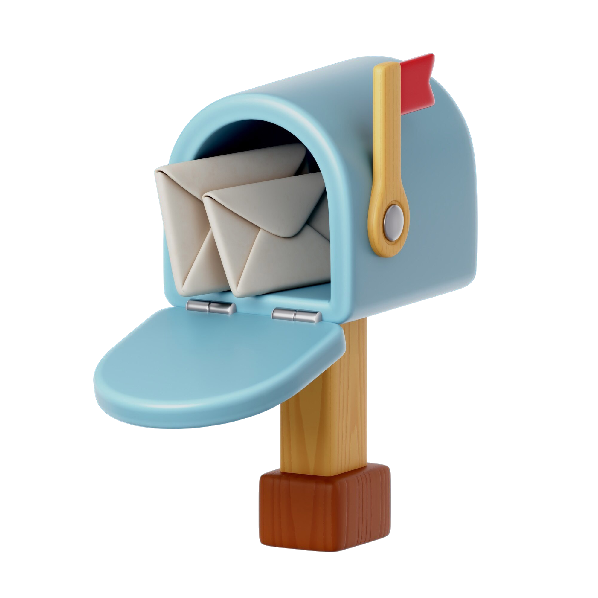 Diseño de buzón físico en 3d